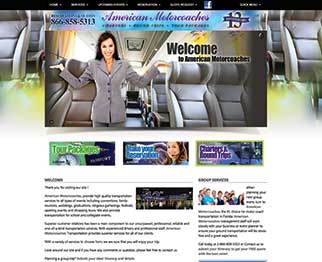 American Motorcoaches - SEO Orlando | Orlando Web Design | Custom Websites | Orlando Graphic Design