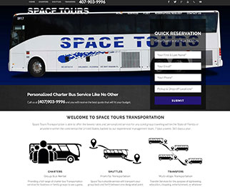 Space Tour Bus - SEO Orlando | Orlando Web Design | Custom Websites | Orlando Graphic Design