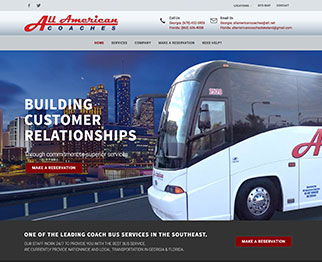 All American Coaches - SEO Orlando | Orlando Web Design | Custom Websites | Orlando Graphic Design